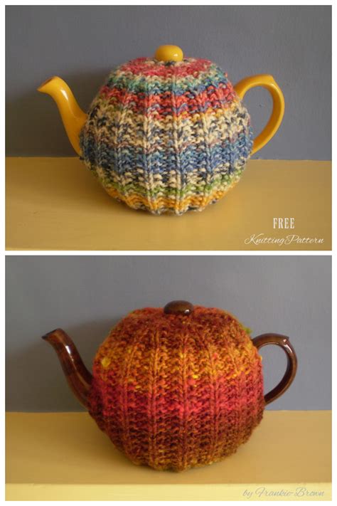 Rib Tea Cosy Free Knitting Patterns Knitting Pattern Tea Cosy