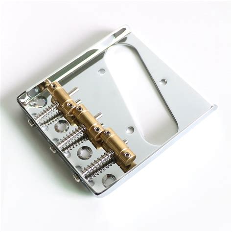 Hot Tele Guitar Bridge With Vintage Brass Saddle For Wholesale