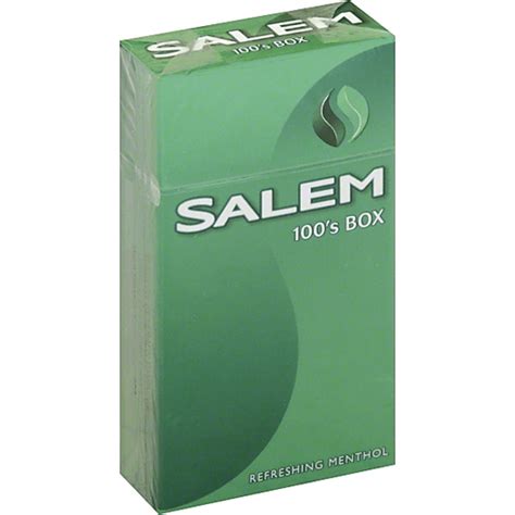 SALEM 100 S MENTHOL CIGARRILLOS 1 EA Cigarrillos Selectos