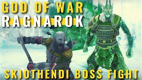 God Of War Ragnarok Skjothendi The Unerring Berserker Boss Fight