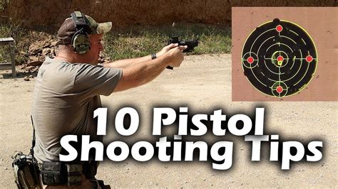 10 Pistol Shooting Tips I Used To Improve My Speed And Accuracy Youtube