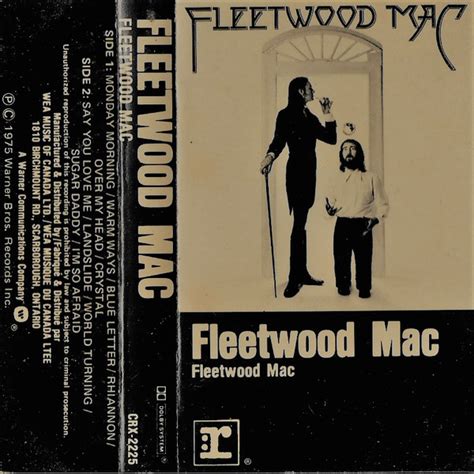 Fleetwood Mac Fleetwood Mac 1975 Dolby Cassette Discogs