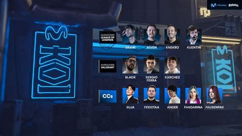 Movistar KOI las claves del equipo todos los rosters logo y más