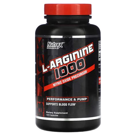 Nutrex Research Black Series L Arginine Capsules