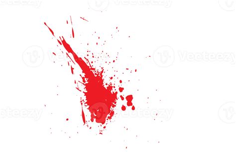 Blood Splatter Isolated Background 33172459 Png