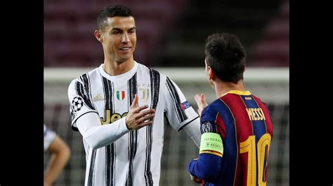 Messi And Ronaldo Shaking Hands
