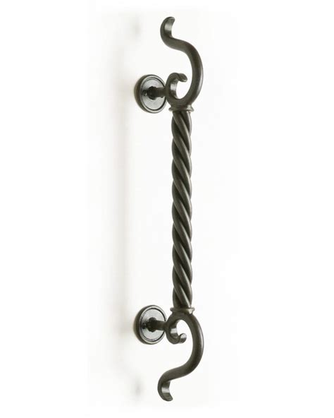 Zeus Hand Forged Door Handle Wrought Iron Door Handles From Tasman Forge