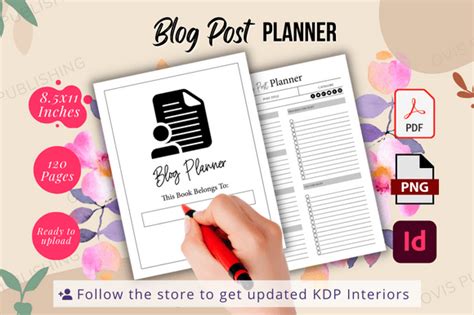 4 Editable Kdp Planner Designs Graphics