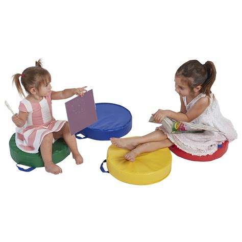 ECR4Kids Softzone Carry Me Floor Cushions for Flexible Classroom ...