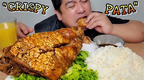 CRISPY PATA MUKBANG ASMR YouTube