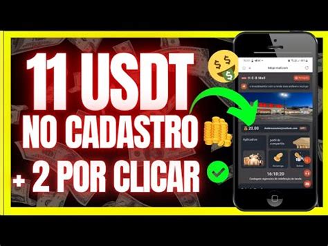 NOVO APP PAGANDO 11 USDT NO CADASTRO MAIS COMISSÃO DE INDICAÇÃO E