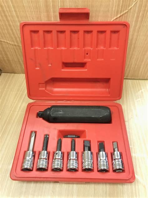 004 おすすめ商品 Snap on スナップオン 3 8インパクトドライバー ビットソケットセット 208PIT 中古 のヤフオク落札情報