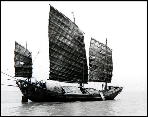 Boats Of Old China Impressive Vintage Pictures Of Chinese Junks In