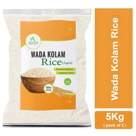 Agrovation Premium Wada Kolam Rice Kg Kg X Aged Months