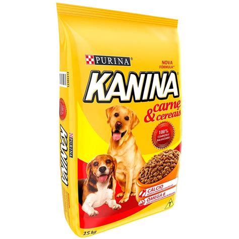 Ração Para Cachorro Adulto Purina Kanina Carne E Cereais 15 Kg Carrefour