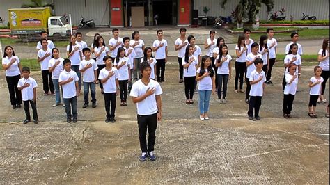 Lupang Hinirang Featuring Camerrol Talents Youtube