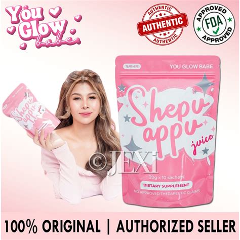 ONHAND Authentic You Glow Babe Shepu Appu Juice Mixed Berries L Carnitine Glutathione YGB