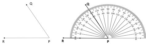 Measuring An Angle With And Without A Protractor How To Use A Protractor To Draw Angles Ccss