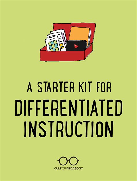 A Starter Kit for Differentiated Instruction - Cult of Pedagogy