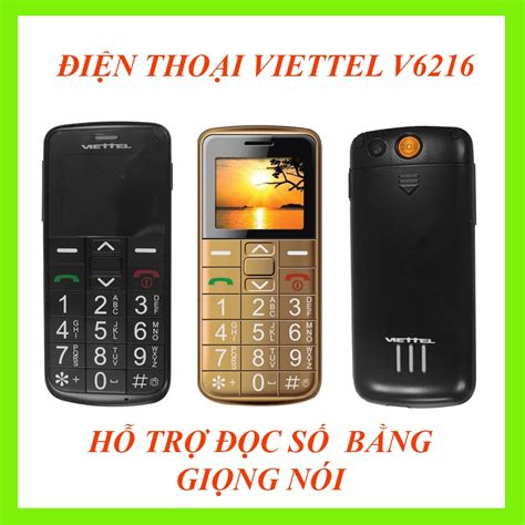 ĐIỆN THOẠI DI ĐỘNG NGƯỜi GIÀ CAO TUỔI VIETTEL V6216 XPHONE Máy Cũ 2