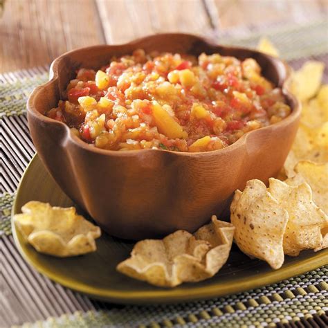 Fresh Peach Salsa Recipe Taste Of Home