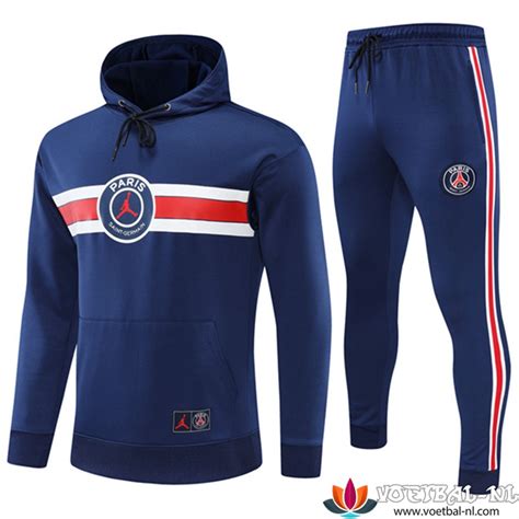 Jordan Psg Trainingspak Met Capuchon Blauw Winkel