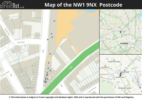 Complete Postcode Guide To NW1 9NX In London House Prices Council Tax