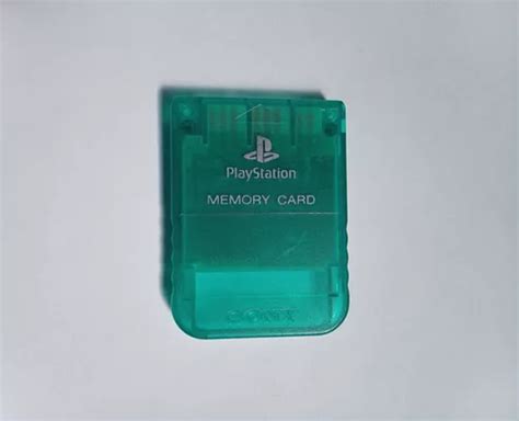 Memory Card Playstation Ps Original Verde Cuotas Sin Inter S