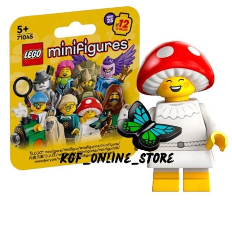 Ready Stock Lego 71045 Minifigures Series 25 No 6 Mushroom Sprite