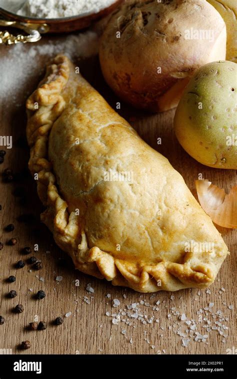 Traditional British Cornish Pasty Stock Photo Alamy