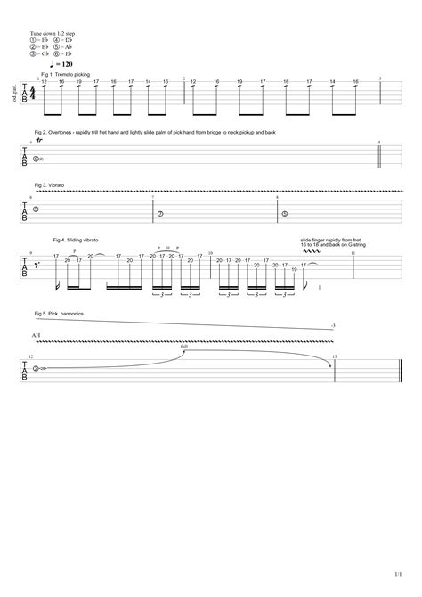 TAB Part 2 Rock techniques - Vancouver Guitar Lessons