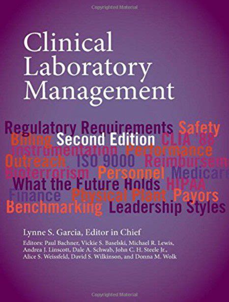 Clinical Laboratory Management 2nd Edition Pdf Free Download Medical