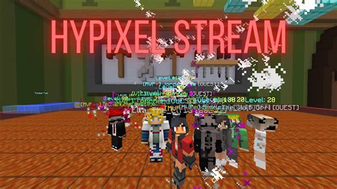 Hypixel Public Party Live Stream Youtube