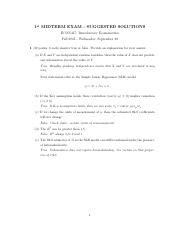 Midterm E Sols Pdf St Midterm Exam Suggested Solutions