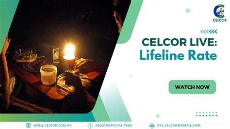 Celcor Live Lifeline Rate June Youtube