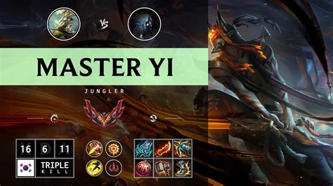 Master Yi Jungle Vs Kindred KR Grandmaster Patch 14 14 YouTube