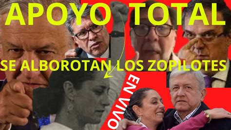 APOYO TOTAL DE AMLO Y 21 GORNADORES PARA CLAUDIA SE ALBOROTAN LOS