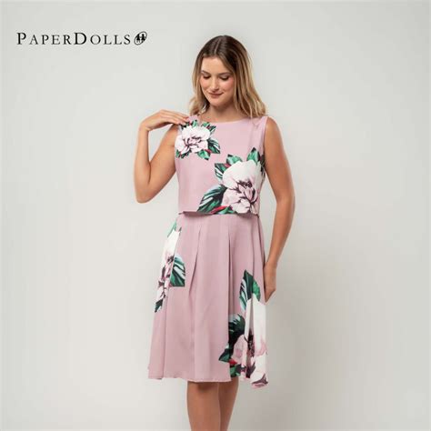 Paperdolls Naia Sleeveless Dress In Floral Lazada Ph