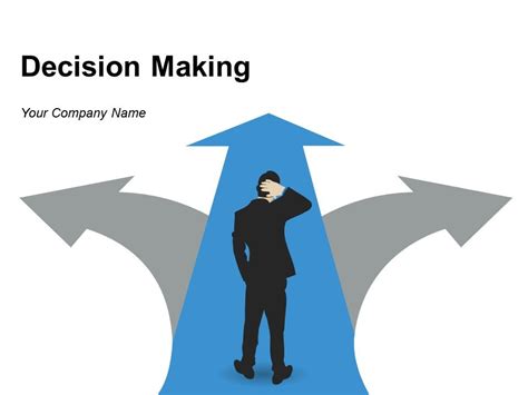 Decision Making Icon Showing Arrows With Options Silhouette