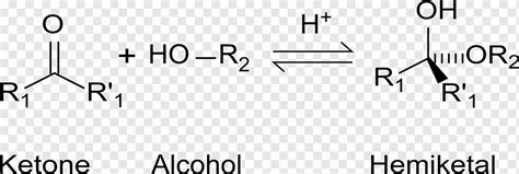 Hemiacetal Alcohol Ketone Aldehyde формации угол белый текст png