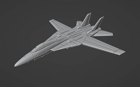 Grumman F 14 Tomcat 3d Model 3d Printable Cgtrader