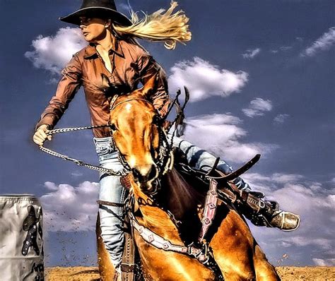 Cowgirl Girl Art Horse Hd Wallpaper Peakpx