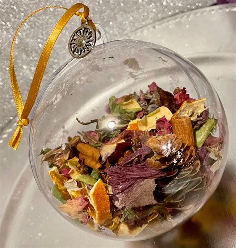 Potpour Re Ornament Seasons Greetings Simmering Potpourri Etsy