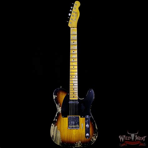 2018 Fender Custom Shop 1952 Telecaster Heavy Relic Maple Neck And