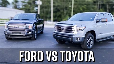 F 150 Vs Tundra 2020 Ford F 150 Lariat Compared With 2019 Toyota