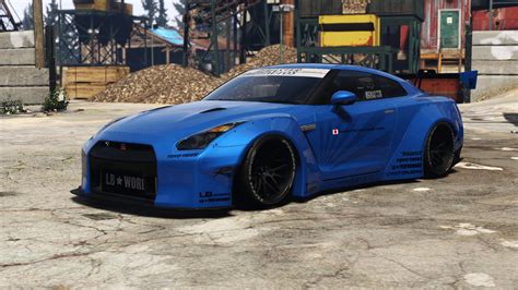 Liberty Walk Nissan Gt R Add On Tuning Liveries Off