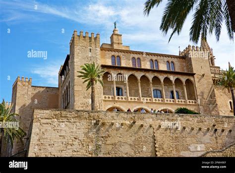 Palma De Mallorca Spain 30 March 2023 View On The Famous Tourist