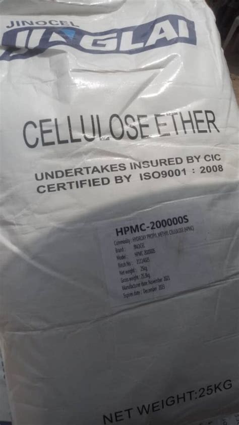 Hydroxypropyl Methylcellulose Hpmc Enx Energy And Chemicals Nigeria