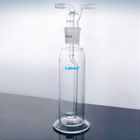 필터 부착형 가스 세척병 LukeGL Gas Washing Bottle with Glass Filter 1637578877