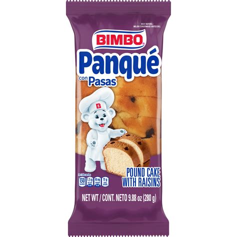 Bimbo Panque Con Pasas Raisin Pound Cake - Shop Snack Cakes at H-E-B